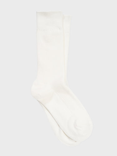 Lady White Co. - LWC Socks in White