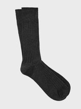 Lady White Co. - LW-C Socks in Black Melange