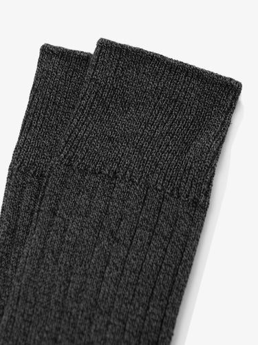 Lady White Co. - LW-C Socks in Black Melange