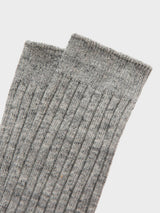 Lady White Co. - LW-C Socks in Grey Melange