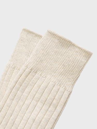 Lady White Co. - LW-C Socks in Natural