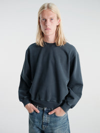 Lady White Co. - Mini Crewneck in Pigment Pitch Teal