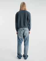Lady White Co. - Mini Crewneck in Pigment Pitch Teal