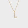 Sophie Bille Brahe - Simple L Necklace in 18K Yellow Gold