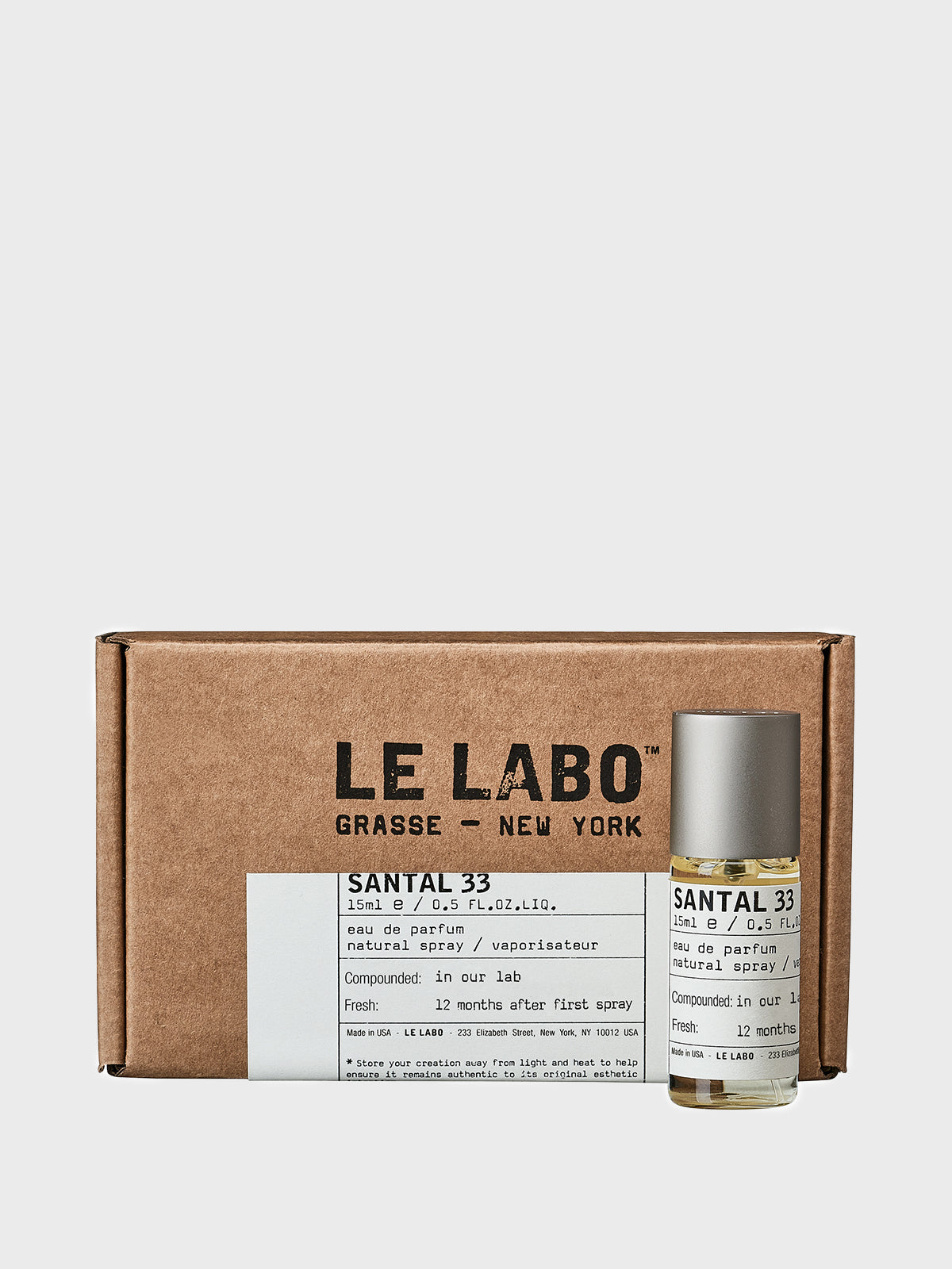 Le Labo - Santal 33 Eau de Parfum (15 ml)