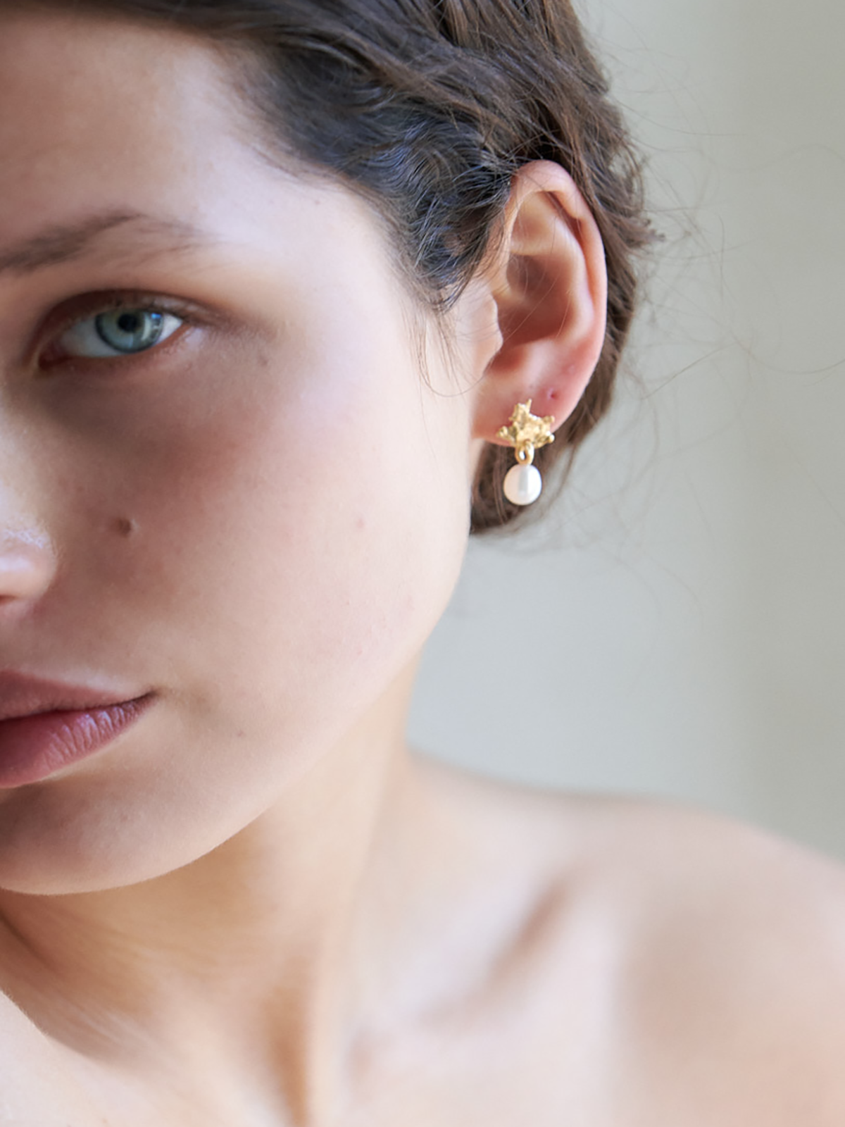 Oda Earring with Gold Plating