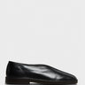 Lemaire - Flat Piped Slippers in Black