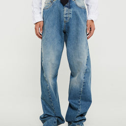 Maison Margiela - 5 Pocket Pants in Medium Blue