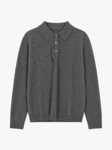 Maison Margiela - Polo Shirt in Medium Grey