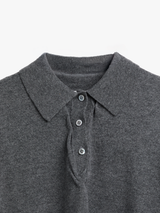 Maison Margiela - Polo Shirt in Medium Grey