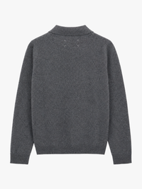 Maison Margiela - Polo Shirt in Medium Grey