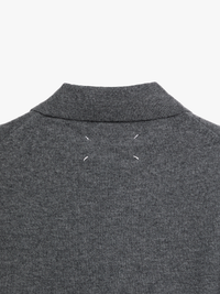 Maison Margiela - Polo Shirt in Medium Grey