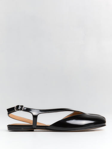 Maison Margiela - Tabi Flat Slingback in Black