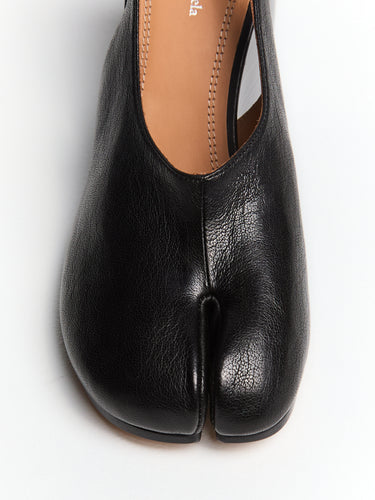 Maison Margiela - Tabi Wedge Slingback in Black