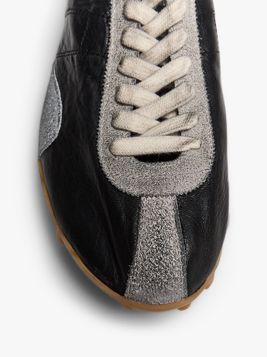 Maison Margiela - Sprinter Low Top in Black, White and Grey