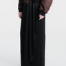 Maison Margiela - Long Drape Skirt in Black