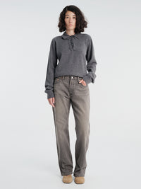 Maison Margiela - Polo Shirt in Medium Grey