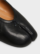 Maison Margiela - Tabi Heeled Ballerina in Black