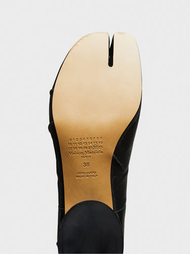 Maison Margiela - Tabi Heeled Ballerina in Black