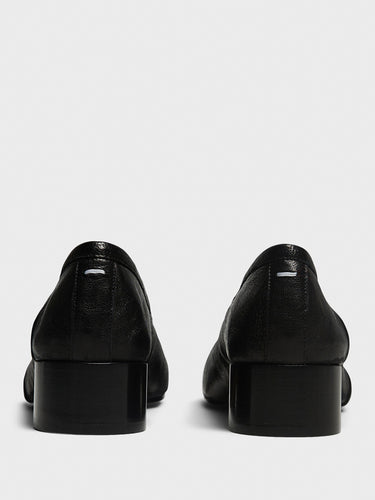 Maison Margiela - Tabi Heeled Ballerina in Black
