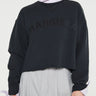 Maison Margiela - Firm Fleece Sweatshirt in Vintage Black