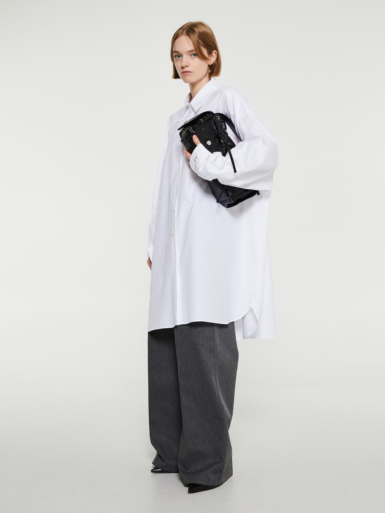 Maison Margiela - Shirt Dress in Optical White