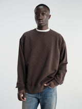 Maison Margiela - Sweatshirt in Brown Melange
