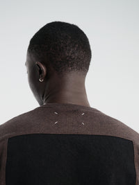 Maison Margiela - Sweatshirt in Brown Melange