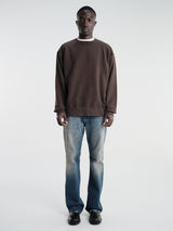 Maison Margiela - Sweatshirt in Brown Melange