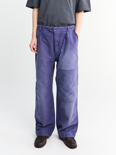 Pants in Workwear Blue
