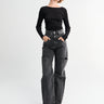 Maison Margiela - 5 Pocket Pants in Black Washed