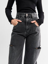 Maison Margiela - 5 Pocket Pants in Black Washed