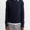 Maison Margiela - Crewneck in Navy and Dark Brown