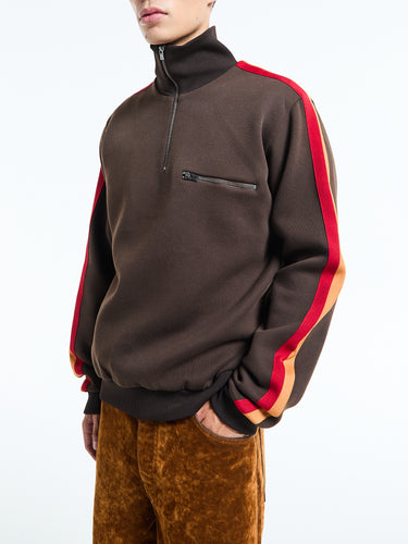 Maison Margiela - Sweatshirt in Dark Brown