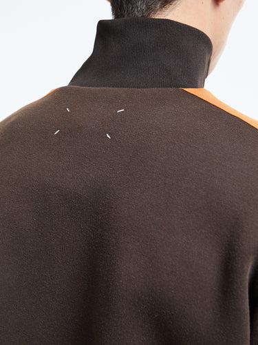 Maison Margiela - Sweatshirt in Dark Brown