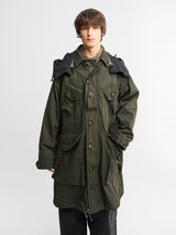 Maison Margiela - Multi Pocket Parka Coat in Olive