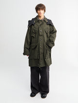 Maison Margiela - Multi Pocket Parka Coat in Olive