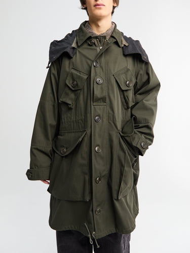 Maison Margiela - Multi Pocket Parka Coat in Olive