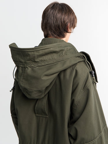 Maison Margiela - Multi Pocket Parka Coat in Olive