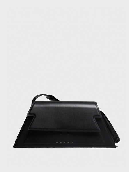 Marni - Medium Trunkoise Bag in Black – Stoy