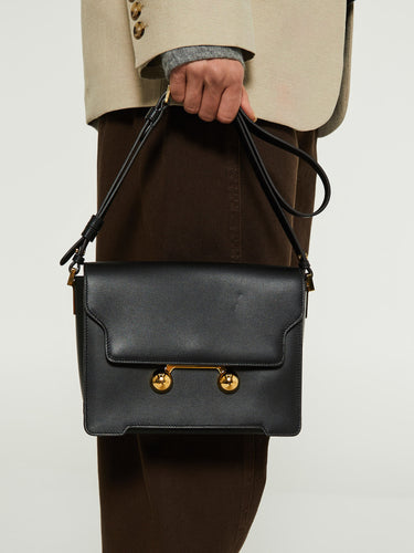 Marni - Trunkaroo Medium Shoulder Bag in Black