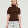 Marni - Turtleneck Sweater T-Shirt in Moca