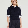 Marni - Mohair Polo Jumper in Navy