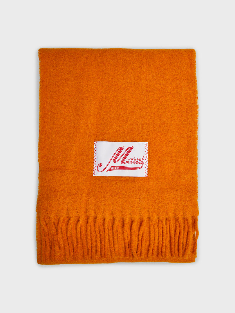 Marni - Alpaca Scarf in Orange