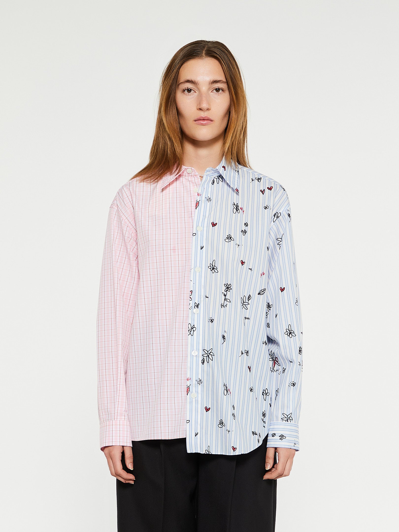Marni - Shirt in Pink and Blue