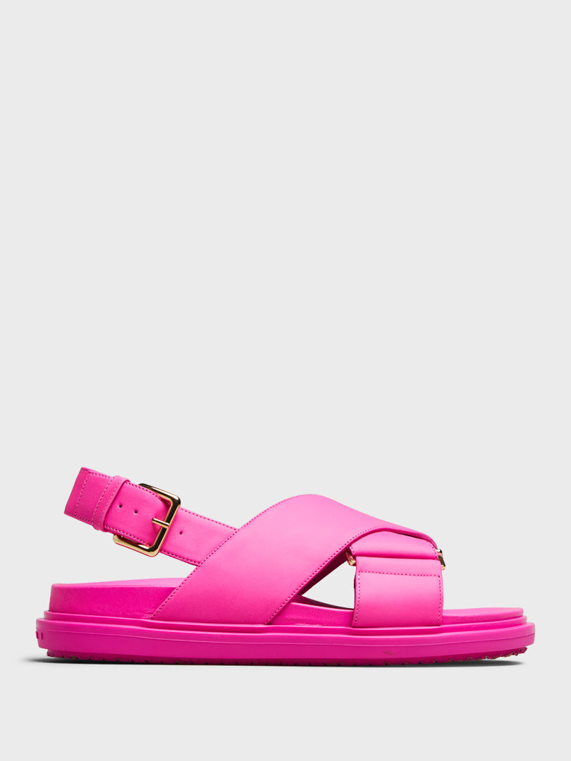 Marni - Fussbett Sandals in Pink