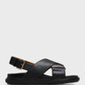 Marni - Fussbett Sandals in Black