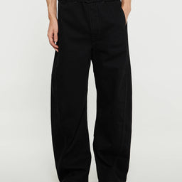 Lemaire - Twisted Belted Pants in Black