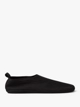 Meta Campania Collective - Aime Silk Ballerina Shoes in Black