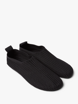 Meta Campania Collective - Aime Silk Ballerina Shoes in Black